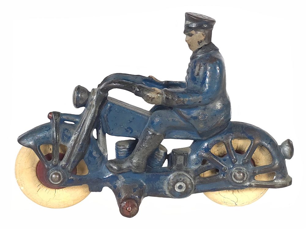 Lot 408: Largest A.C. Williams Motorcycle Cop
