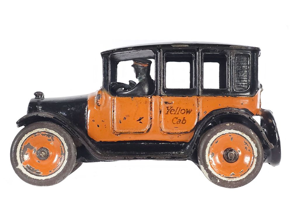 Lot 419: Arcade No. 2 Taxi Cast Iron