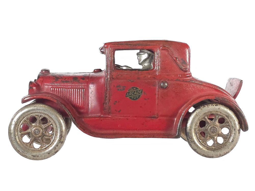 Lot 441: Arcade Toys Red Ford Model A