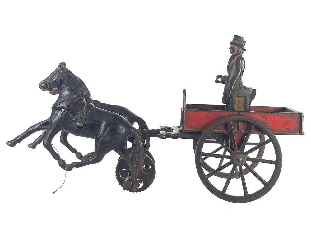 Lot 469: Carpenter Horse Wagon