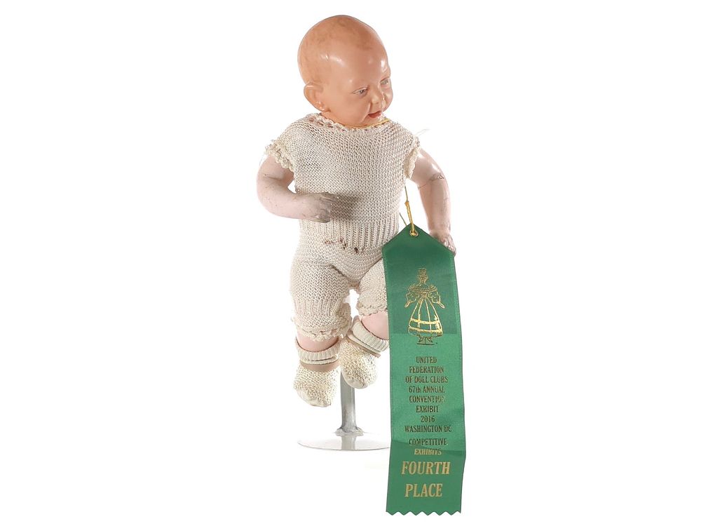 Lot 631: Rare Celluloid Head Kammer & Reinhardt Baby Doll