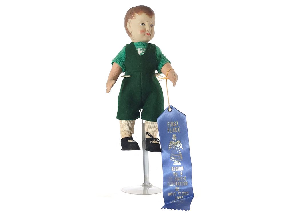 Lot 633: ca. 1920-1930s Bing Art 10" Boy Doll