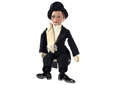 Charlie McCarthy Composition Ventriloquist Doll Awesome. An awesome 1930s Charlie McCarthy 