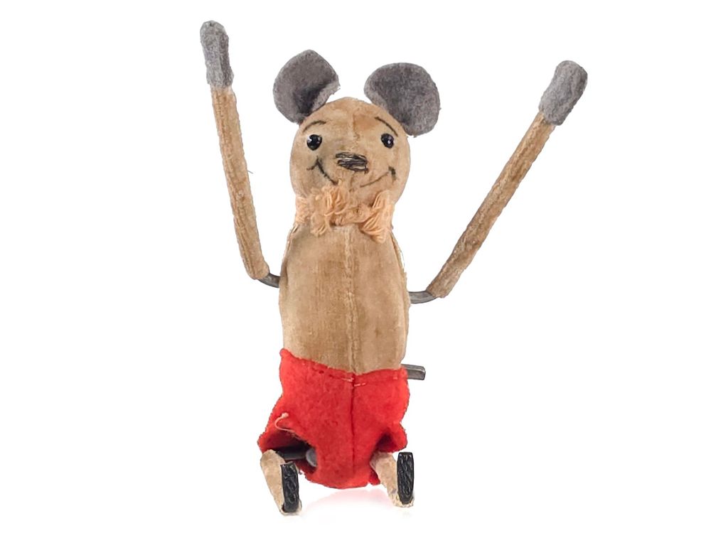 Lot 641: 1930s Schuco Mickey Mouse Tumbling Wind-Up Works