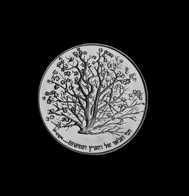 B'Shevat Sterling Silver Jewish Holidays Medal. Country : Israel 
Year : 1994 
Metal : Silver 