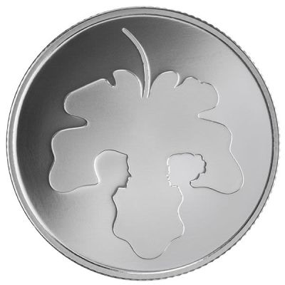 2 new shekels. Adam and Eve 
the state of Israel 
Issue year: 2017 
Metal: 999 silver 
