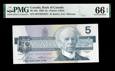 5 דולר. מדינה : קנדה שטר כסף רגיל שנת 1986 ערך 5 דולר מטבע דולר קנדי נייר קומפוזיציה גודל 152 × 