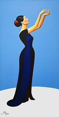 Release
. Print on canvas 
Edition of 1 of 1 
80/60 
Signed 
