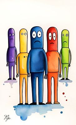 Humanity. Print on canvas 
1 of 1 
70/50 cm 
Signed 
and 