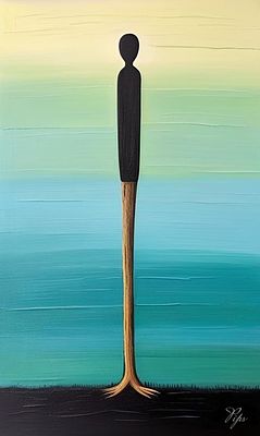 perspective. Print on canvas 
1 of 1 
70/50 cm 
Signed 
and 