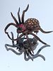 Spider Brooch. Vintage 
Length 2 cm 
Width: 4 cm 
Embellished with GemstonesИзображение - 2
