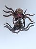 Spider Brooch. Vintage 
Length 2 cm 
Width: 4 cm 
Embellished with GemstonesИзображение - 4