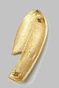 Enamel pin. Length: 6 cm 
Width: 3 cm 
Gilt 
As newИзображение - 4