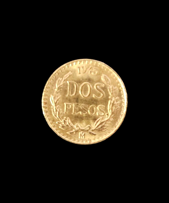 מטבע זהב פזוס זהב 900 משקל 1.75 גרם