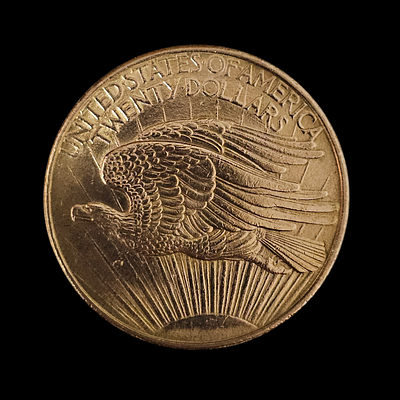 הרגע האחרון מטבע זהב מטבע זהב 20 דולר אמריקאי 1904 זהב 900 מצב: טוב מאוד משקל: 33.45 גרם