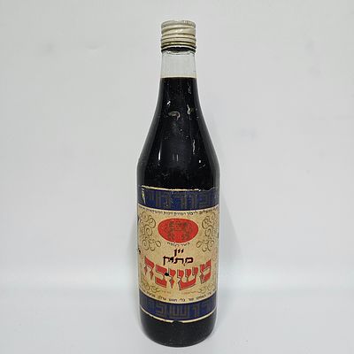 יין מתוק משובח - יקבי האחים שור. 
הכורמים ירושלים. 
65 ס"ל - מעל 1006. 
בהשגחת הרב ישעיהו 