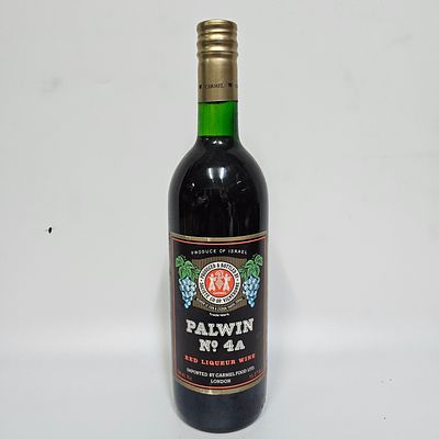 יין פלאוין 4A - יקבי כרמל מזרחי. 
יין אדום מתוק. 
750 מ"ל, 15.5 אלכוהול. 
