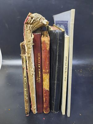 לוט 7 ספרי קודש שנות הת"ר / חב"ד. 1. חדושי הריטב"א על מסכת יומא. בערלין, תר"ך. 
2. שו"ת הרשב"א 