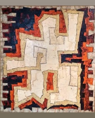 Орлов Игорь. Тотем. 1989 г. Холст, масло, 170х150 см. Работа в хорошем состоянии, за авторской 
