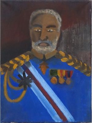 Флоренская Екатерина. Героический портрет генерала Ноги (Марэсукэ). 2007 г. Холст, масло. 39 