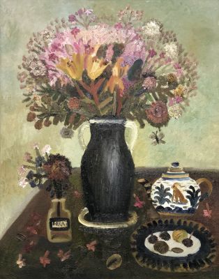 Маслова Алиса. Натюрморт. 2020 г. Холст, масло. 80х60 см. Работа в хорошем состоянии, за 