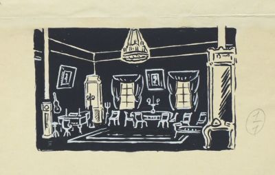 Ковалев Алексей. Вариант илл. к книге Г. Левашовой &laquo;Музыкальные вечера (Поговорим о музыке)&raquo;. 