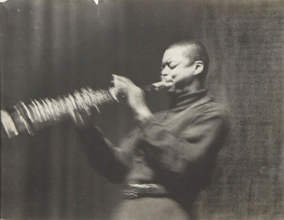 Сорокина Любовь. Звезды Британского джаза, Кёртни Пайн. 1970-80е гг. Бром-серебряная фотография 