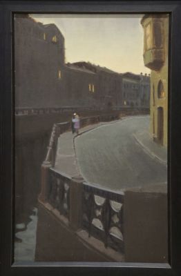 Кофман Сильвия. Белые ночи. 1950-е гг. Холст, масло, 81х50 см. Работа в хорошем состоянии, за 