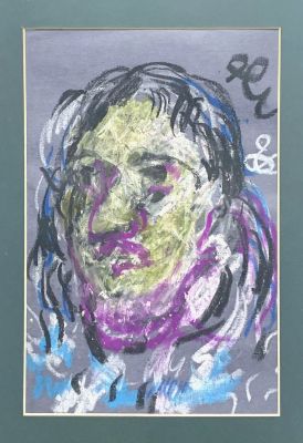 Яшке Владимир. Портрет.
2008 (?) г., бумага, пастель, 30х20 см. Работа в хорошем состоянии, за 