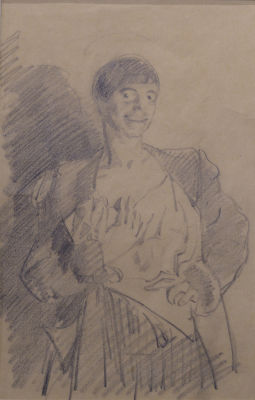 Масютин Василий. Иллюстрация к роману Ф.Достоевского &laquo;Братья Карамазовы&raquo;. 1920-е гг. (?). 