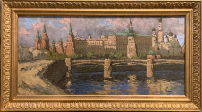 Неизвестный художник первой половины 20 века. Москва. Кремль.
1-я пол. 20 века, холст, масло 