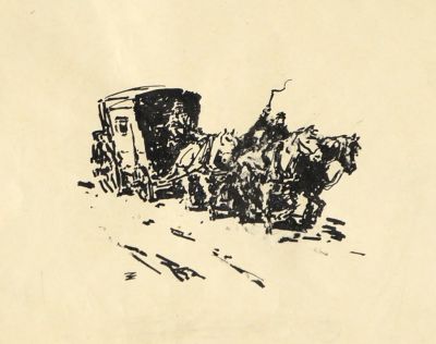 Веселов Геннадий. Иллюстрация к произведению А.С.Пушкина.
1960 г.
Бумага, тушь, перо, 28,8х20,5 