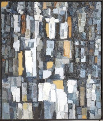 Носов Александр. Стена-16.
1990-е гг.
холст, масло, см.тех., 60х50 см. Работа в хорошем 