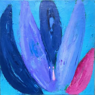 Бо Вадим. Встреча.
2022 г. 
холст, масло, 50х50 см. Работа в хорошем состоянии, за подписью 