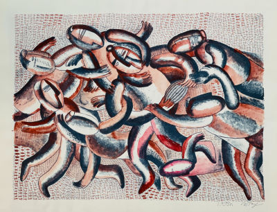 Тарасюк Иван. Регби.
1993 г. 
Бумага, см. тех., 30х40 см (лист). Работа в хорошем состоянии, за 