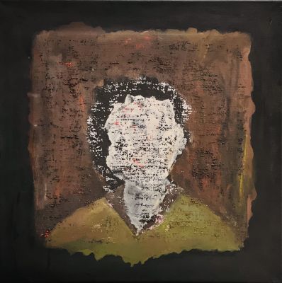 Жеравов Дмитрий. Плесень нарцисса.
2021 г. 
Холст, масло, 50х50 см. Работа в хорошем состоянии 