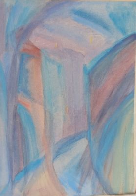Глебова Татьяна. Портрет.
1960-70-е гг., бумага, см. тех., 40х30 см. Работа в хорошем состоянии 