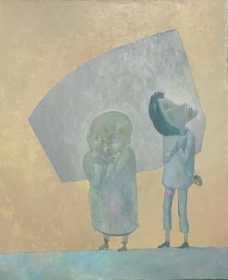 Тыкоцкий Евгений. &laquo;Я по вечному саду, цветущему саду бреду…&raquo;
2005 г., холст, масло, 110х90 см. Ра 
