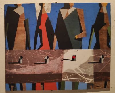 Штапаков Юрий. Красная невеста.
2000-е гг., дерево, масло, 73х60 см. Работа в хорошем состоянии 