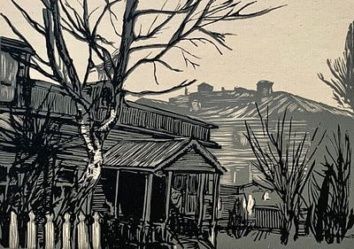 Павлов Иван Николаевич (1872-1951). Московские дворики XVI. Дворик церкви Федора Студита на 