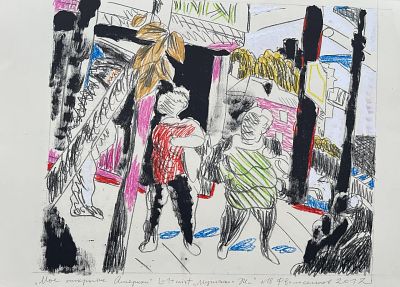 Волосенков Феликс Васильевич (1944-2025). Мужчина и Ж. Серия &laquo;Мое открытие Америки&raquo;. 2012 г. 