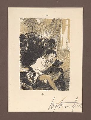 Ец Иосиф Михайлович (1907-1941). С автографом Юрия Тынянова. Иллюстрация к роману Ю.Тынянова 