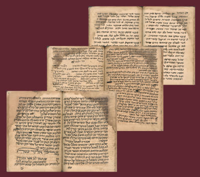 כתב יד מזרחי מעניין. כתב יד כככל הנראה תימני כנראה כתבו כמה כותבים 98 דפים כריכת עור מצב 