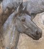 ** Lucien Levy-Dhurmer 
1865-1953 (French) 
Horses, 1896 
pastel on paper 
55x45 cm 
signed Image - 2