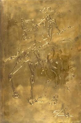 ** Salvador Dali - ** Salvador Dali 1904-1989 (Spanish) Dali's horses; Armand and Georges Israel