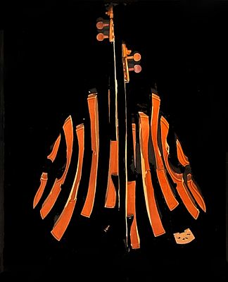 Arman - Arman 1928-2005 (French, American) 'Violin-Service' (Violon-Menagere), Flatware Service