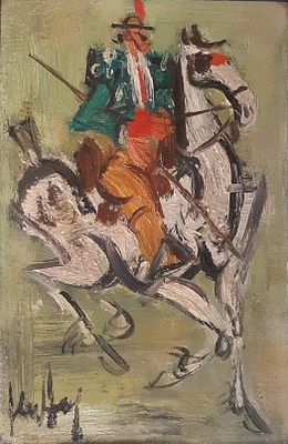** Gen Paul - ** Gen Paul 1895-1975 (French) Picador oil on board 34x22 cm signed lower left Other