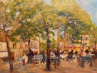 ** Elie Anatole Pavil - ** Elie Anatole Pavil 1873-1948 (Ukrainian, French) Matin de Printemps 