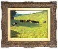 Henri Jean Guillaume Martin - Henri Jean Guillaume Martin 
1860-1943 (France) 
Cows in the Pasture תמונה - 1