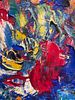 **Bernard Lorjou - **Bernard Lorjou 
1908-1986 (French) 
Vase of flowers 
oil on canvas תמונה - 3
